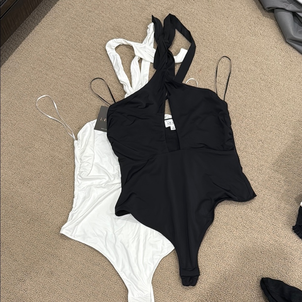 Black and White One-Piece bodysuits